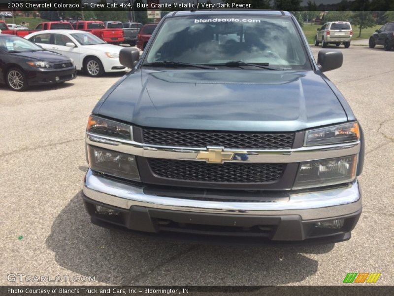 Blue Granite Metallic / Very Dark Pewter 2006 Chevrolet Colorado LT Crew Cab 4x4