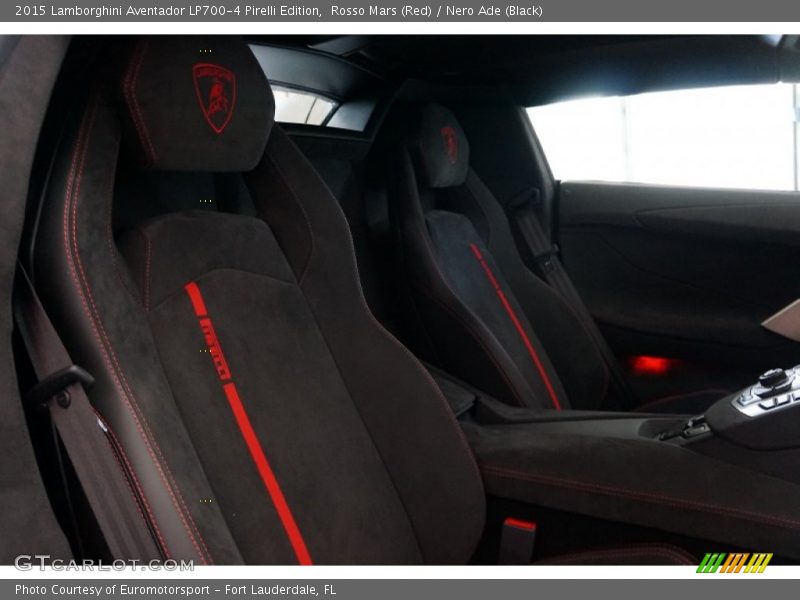 Front Seat of 2015 Aventador LP700-4 Pirelli Edition
