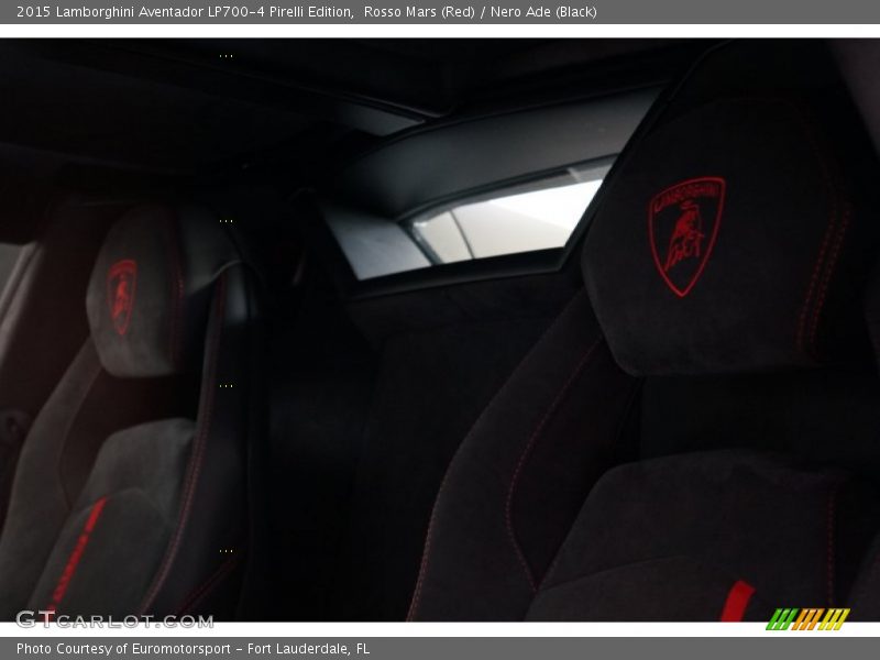 Rosso Mars (Red) / Nero Ade (Black) 2015 Lamborghini Aventador LP700-4 Pirelli Edition