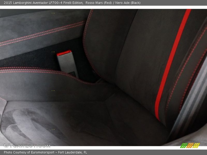 Rosso Mars (Red) / Nero Ade (Black) 2015 Lamborghini Aventador LP700-4 Pirelli Edition