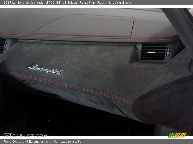 Rosso Mars (Red) / Nero Ade (Black) 2015 Lamborghini Aventador LP700-4 Pirelli Edition