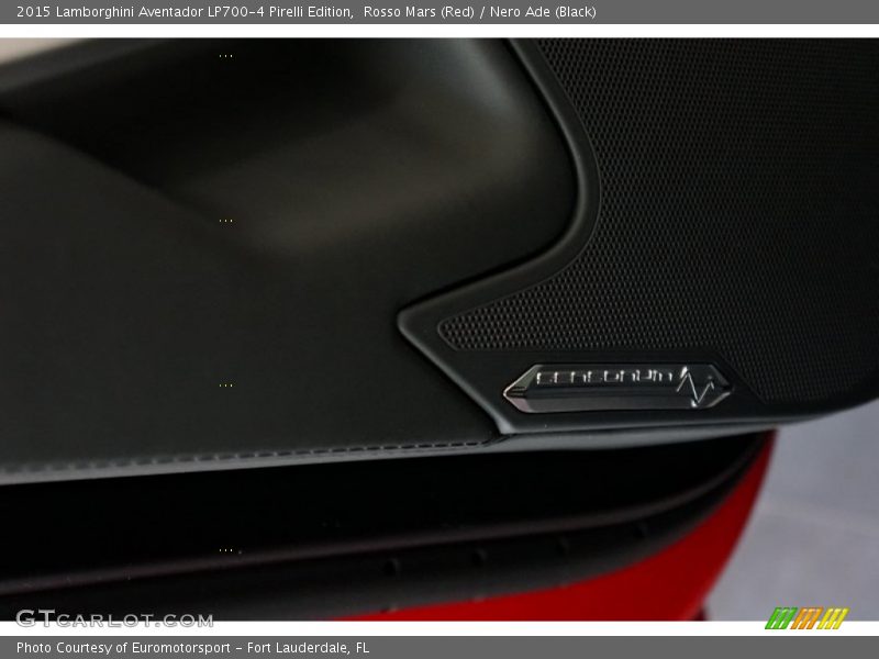 Rosso Mars (Red) / Nero Ade (Black) 2015 Lamborghini Aventador LP700-4 Pirelli Edition