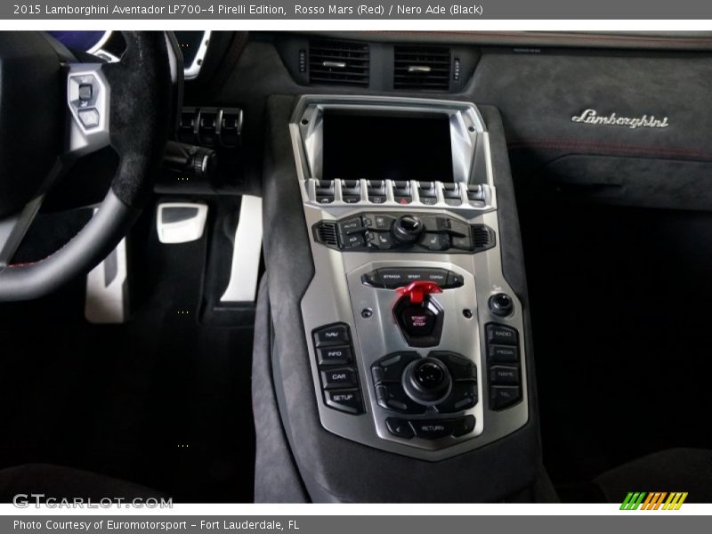 Controls of 2015 Aventador LP700-4 Pirelli Edition