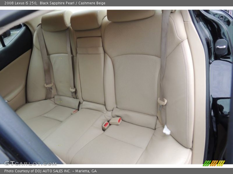 Black Sapphire Pearl / Cashmere Beige 2008 Lexus IS 250