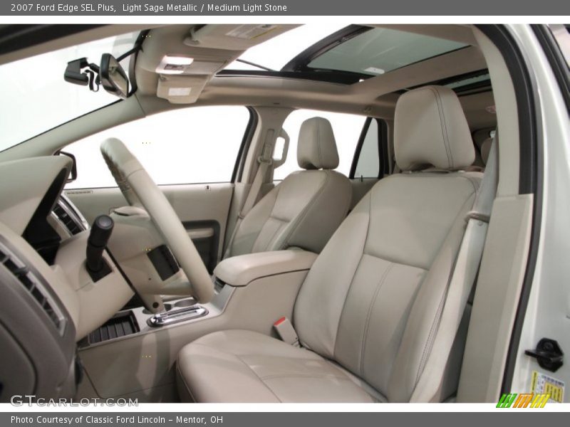  2007 Edge SEL Plus Medium Light Stone Interior
