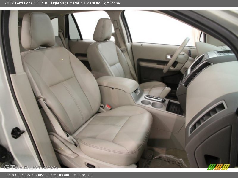 Front Seat of 2007 Edge SEL Plus