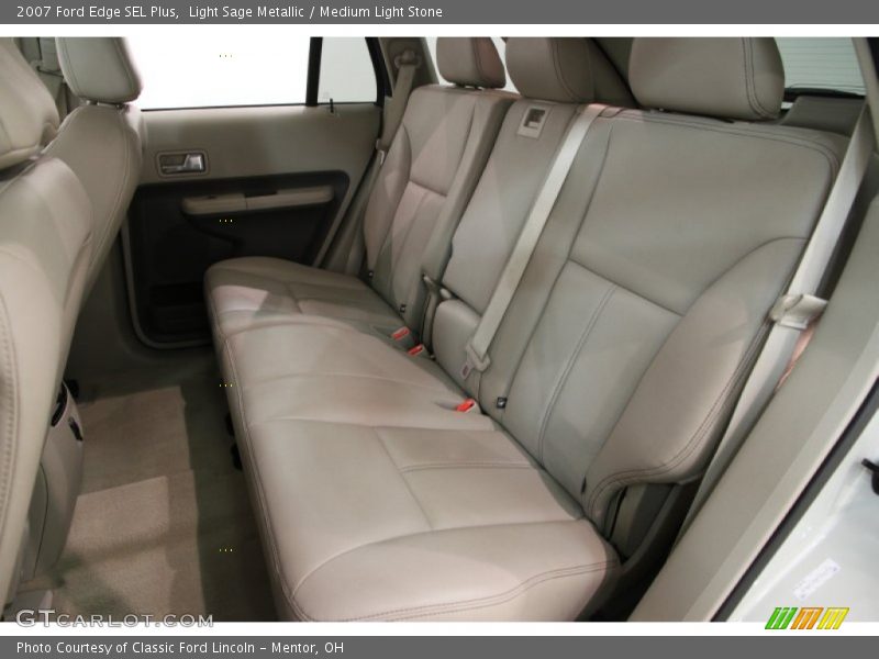 Rear Seat of 2007 Edge SEL Plus
