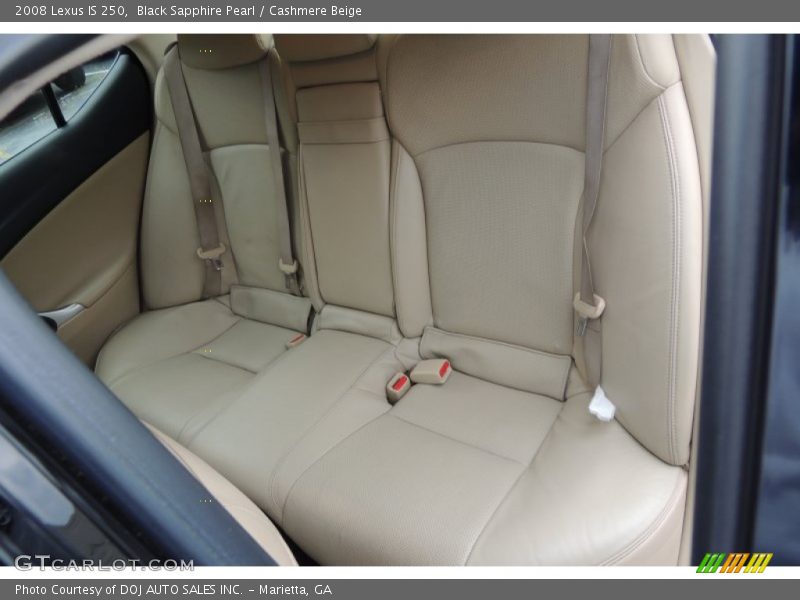 Black Sapphire Pearl / Cashmere Beige 2008 Lexus IS 250