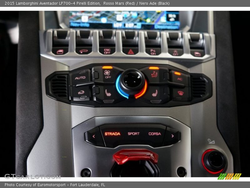 Controls of 2015 Aventador LP700-4 Pirelli Edition