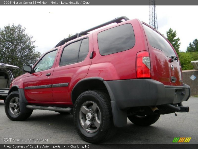 Molten Lava Metallic / Gray 2003 Nissan Xterra SE V6 4x4