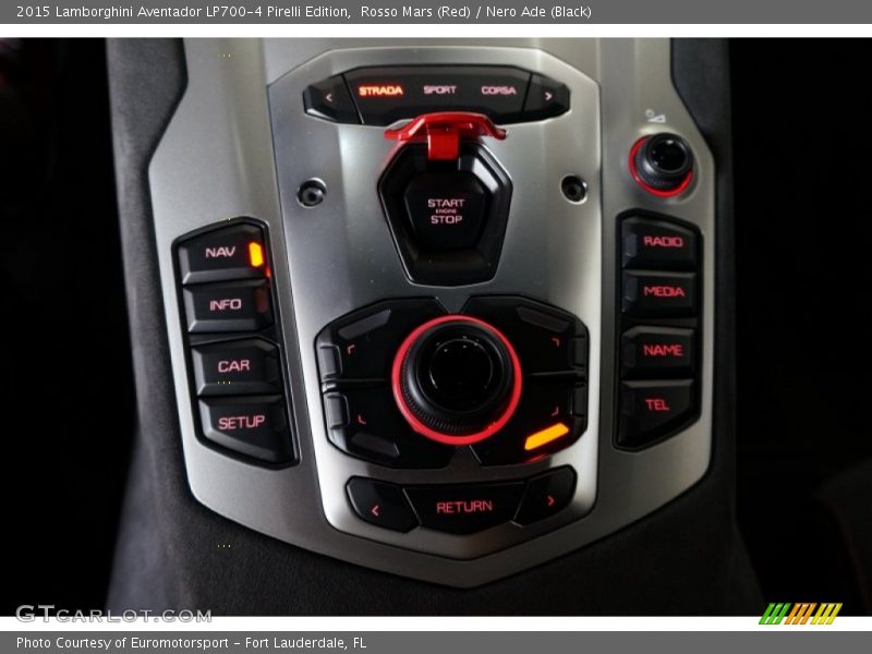 Controls of 2015 Aventador LP700-4 Pirelli Edition