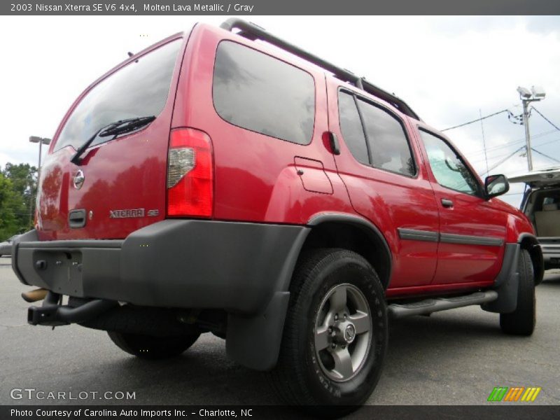 Molten Lava Metallic / Gray 2003 Nissan Xterra SE V6 4x4