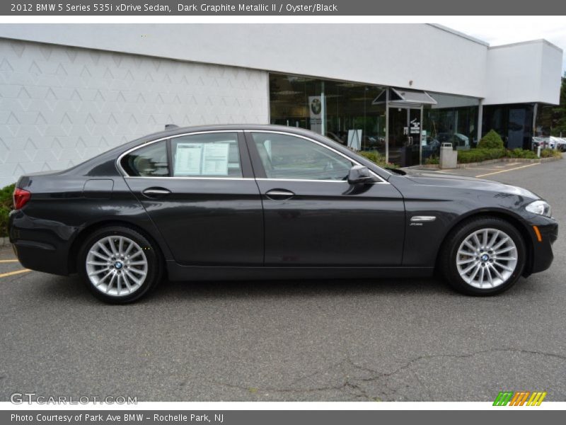 Dark Graphite Metallic II / Oyster/Black 2012 BMW 5 Series 535i xDrive Sedan
