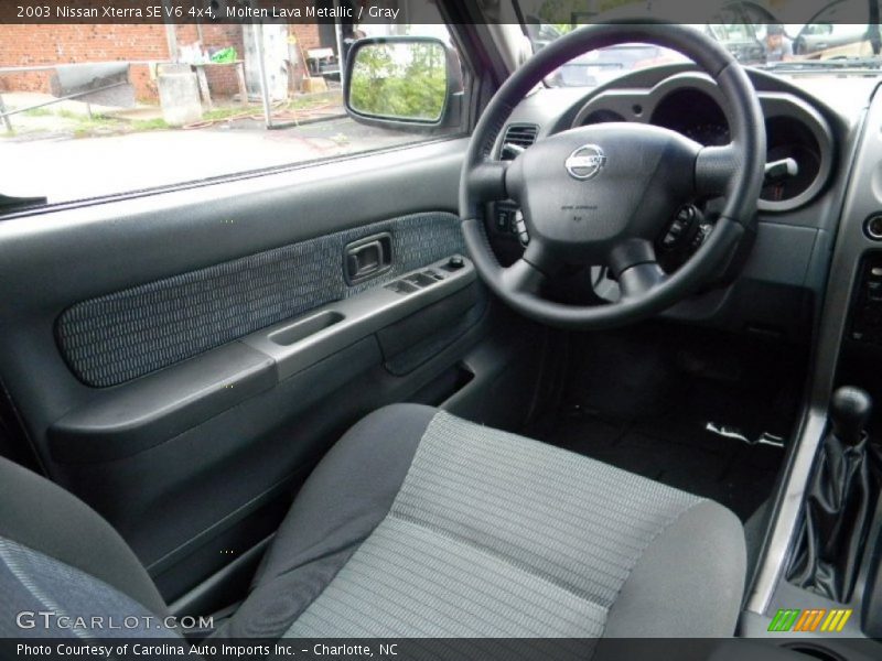 Molten Lava Metallic / Gray 2003 Nissan Xterra SE V6 4x4