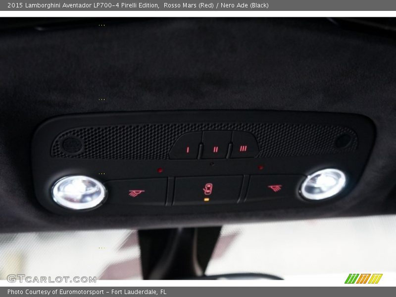 Controls of 2015 Aventador LP700-4 Pirelli Edition