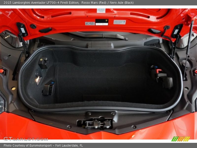  2015 Aventador LP700-4 Pirelli Edition Trunk