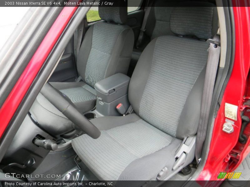 Molten Lava Metallic / Gray 2003 Nissan Xterra SE V6 4x4