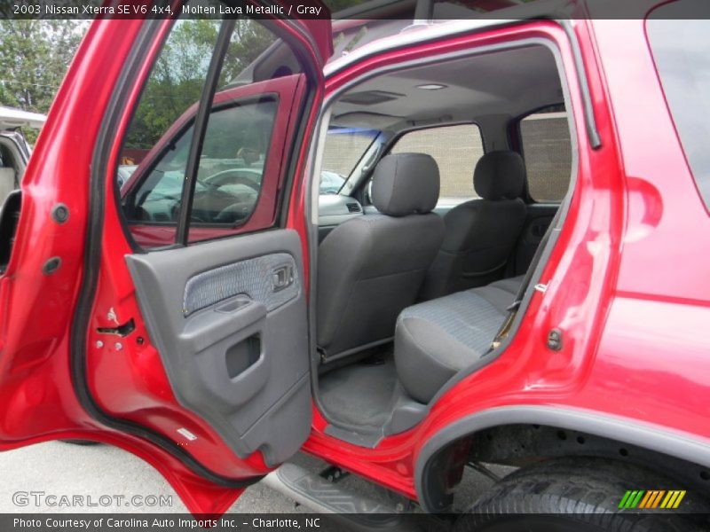 Molten Lava Metallic / Gray 2003 Nissan Xterra SE V6 4x4