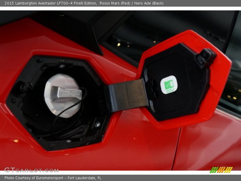 Rosso Mars (Red) / Nero Ade (Black) 2015 Lamborghini Aventador LP700-4 Pirelli Edition