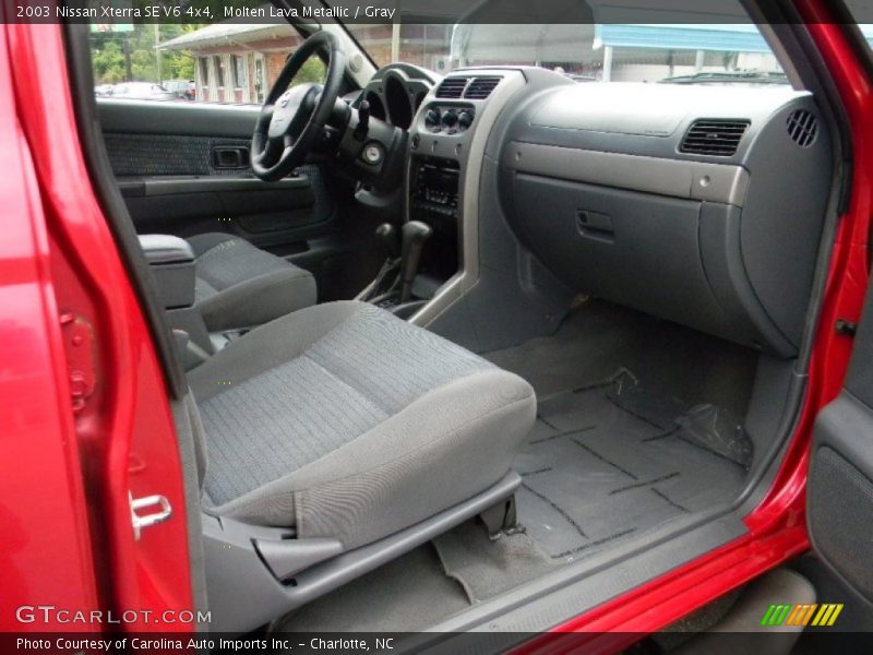 Molten Lava Metallic / Gray 2003 Nissan Xterra SE V6 4x4