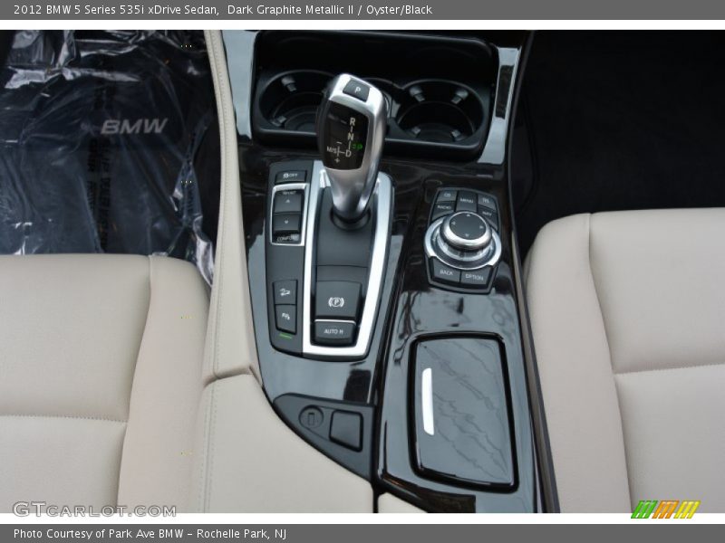 Dark Graphite Metallic II / Oyster/Black 2012 BMW 5 Series 535i xDrive Sedan