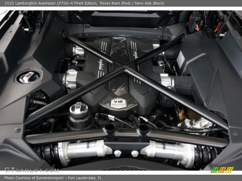  2015 Aventador LP700-4 Pirelli Edition Engine - 6.5 Liter DOHC 48-Valve VVT V12