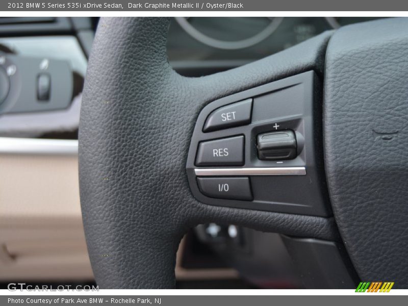Dark Graphite Metallic II / Oyster/Black 2012 BMW 5 Series 535i xDrive Sedan