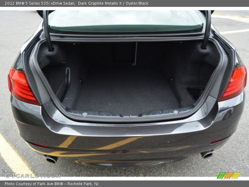 Dark Graphite Metallic II / Oyster/Black 2012 BMW 5 Series 535i xDrive Sedan
