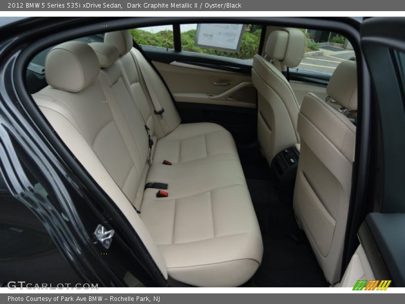 Dark Graphite Metallic II / Oyster/Black 2012 BMW 5 Series 535i xDrive Sedan