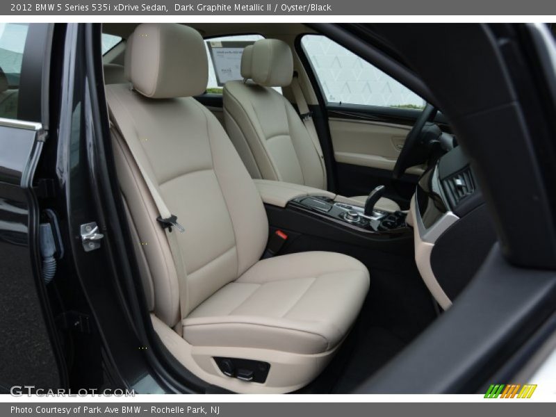 Dark Graphite Metallic II / Oyster/Black 2012 BMW 5 Series 535i xDrive Sedan