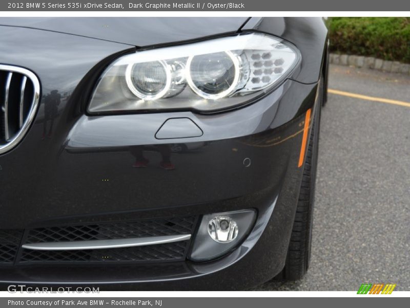 Dark Graphite Metallic II / Oyster/Black 2012 BMW 5 Series 535i xDrive Sedan