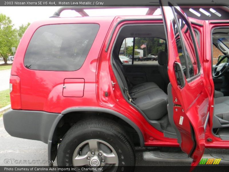 Molten Lava Metallic / Gray 2003 Nissan Xterra SE V6 4x4