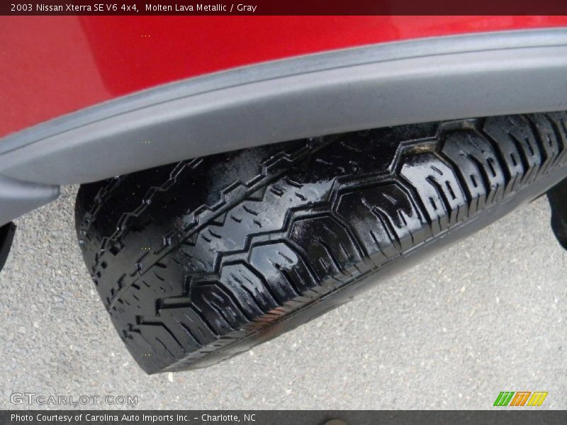 Molten Lava Metallic / Gray 2003 Nissan Xterra SE V6 4x4