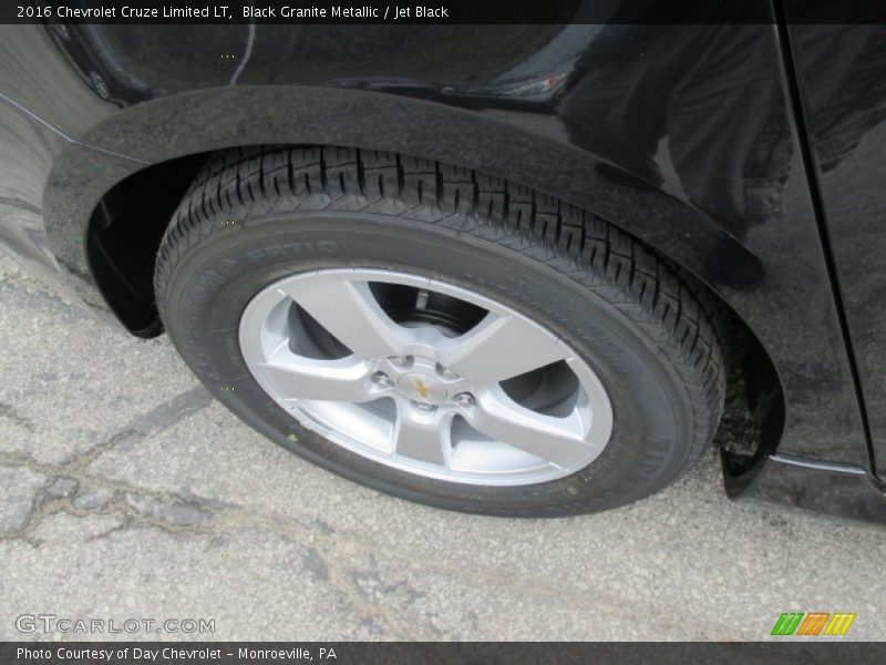 Black Granite Metallic / Jet Black 2016 Chevrolet Cruze Limited LT