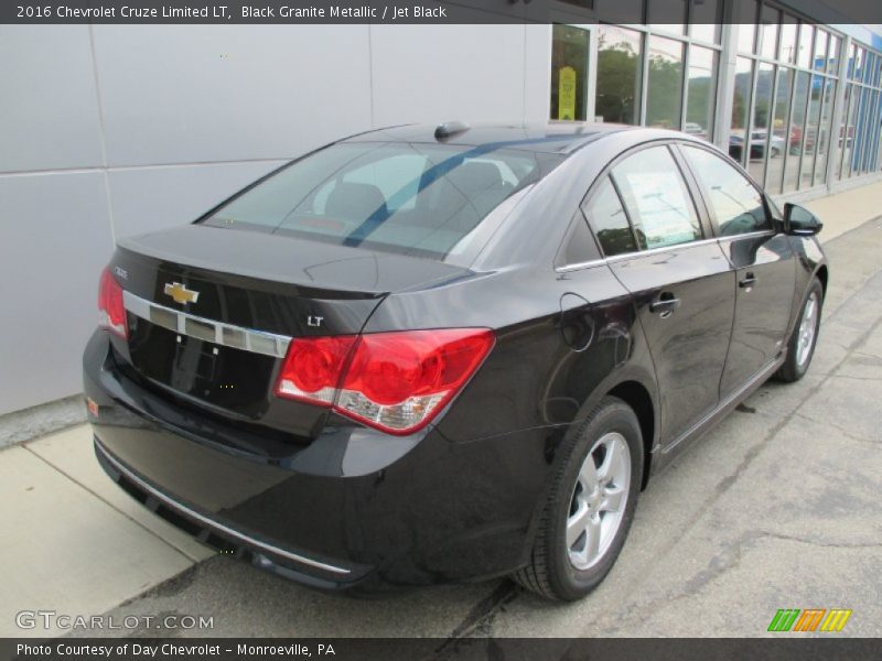 Black Granite Metallic / Jet Black 2016 Chevrolet Cruze Limited LT