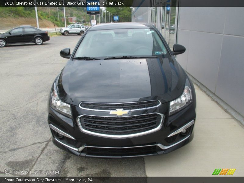 Black Granite Metallic / Jet Black 2016 Chevrolet Cruze Limited LT