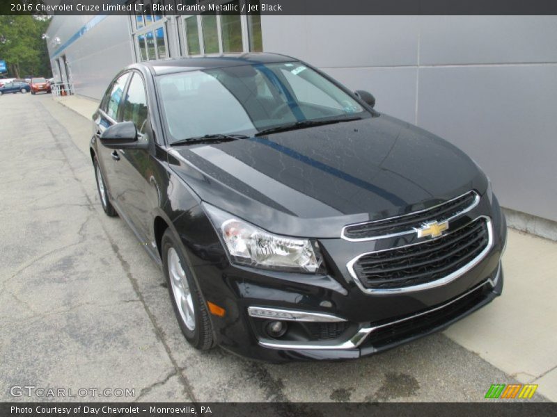 Black Granite Metallic / Jet Black 2016 Chevrolet Cruze Limited LT