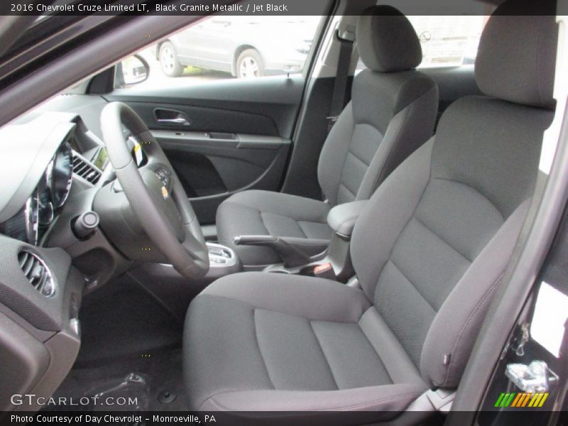 Black Granite Metallic / Jet Black 2016 Chevrolet Cruze Limited LT