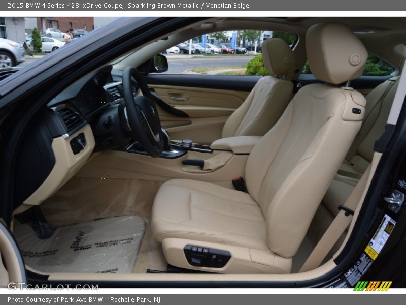 Front Seat of 2015 4 Series 428i xDrive Coupe
