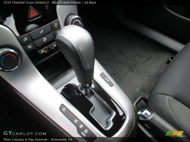 Black Granite Metallic / Jet Black 2016 Chevrolet Cruze Limited LT