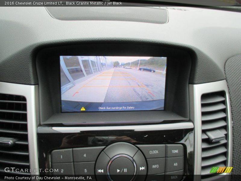 Black Granite Metallic / Jet Black 2016 Chevrolet Cruze Limited LT