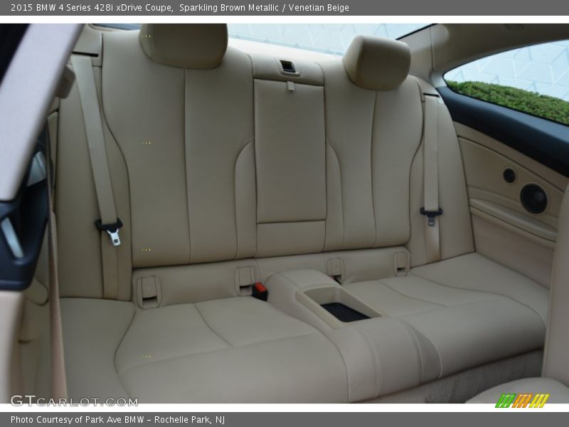 Sparkling Brown Metallic / Venetian Beige 2015 BMW 4 Series 428i xDrive Coupe