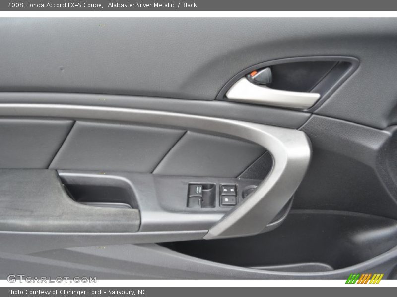 Alabaster Silver Metallic / Black 2008 Honda Accord LX-S Coupe
