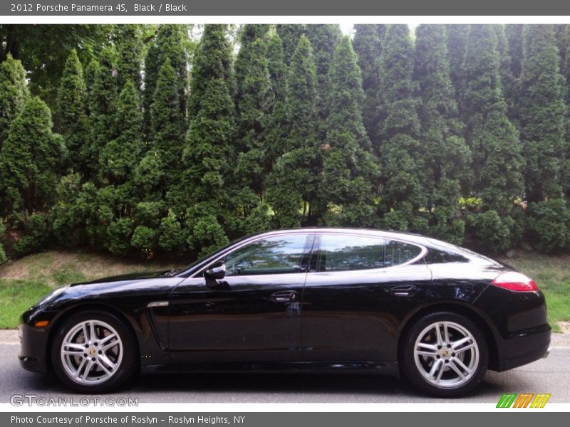 Black / Black 2012 Porsche Panamera 4S