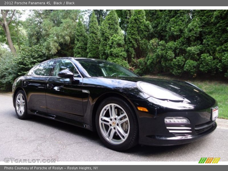 Black / Black 2012 Porsche Panamera 4S