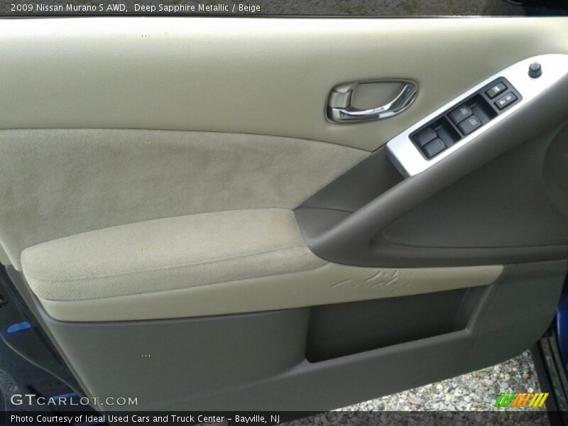 Deep Sapphire Metallic / Beige 2009 Nissan Murano S AWD
