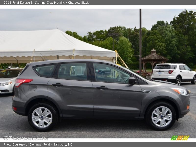 Sterling Gray Metallic / Charcoal Black 2013 Ford Escape S