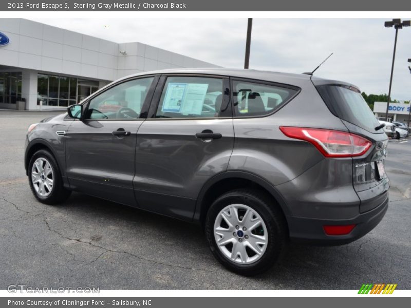 Sterling Gray Metallic / Charcoal Black 2013 Ford Escape S