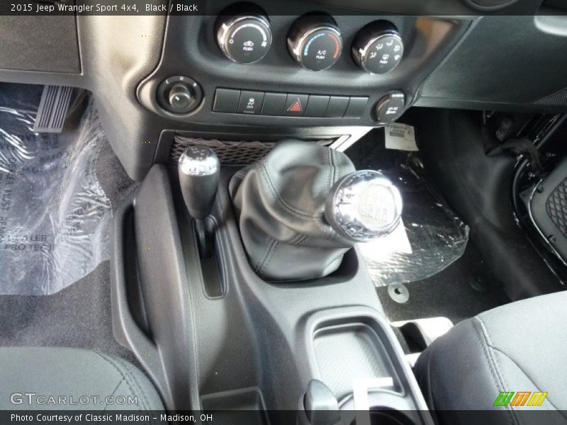 Black / Black 2015 Jeep Wrangler Sport 4x4