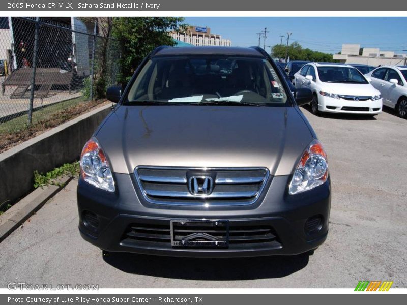 Sahara Sand Metallic / Ivory 2005 Honda CR-V LX